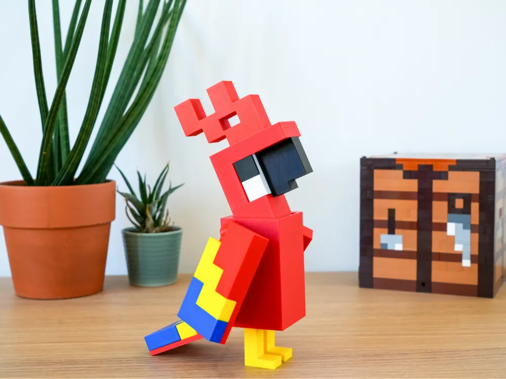 Minecraft Papagei